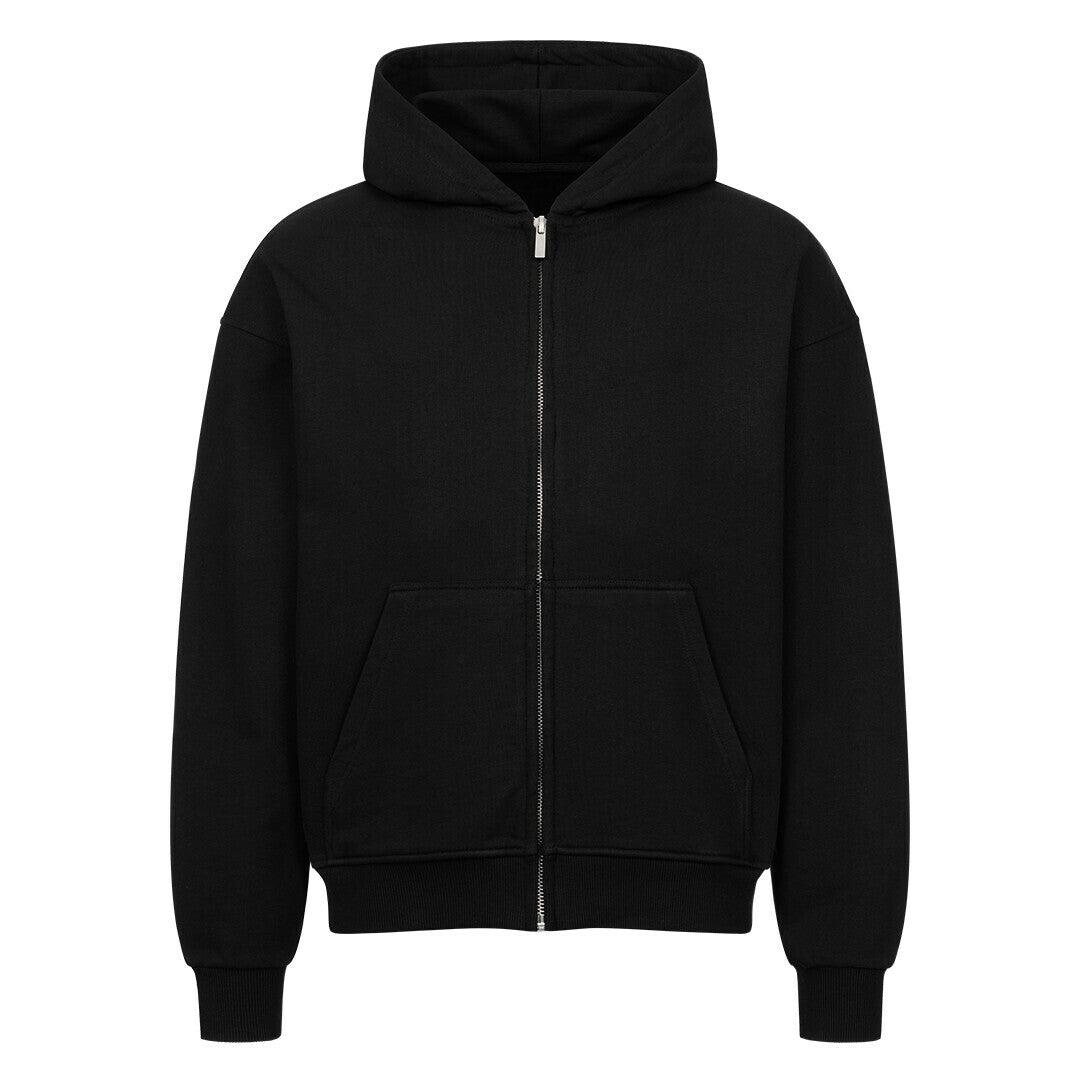 No Hikaye Oversized Zipper Hoodie - Nazariclothing