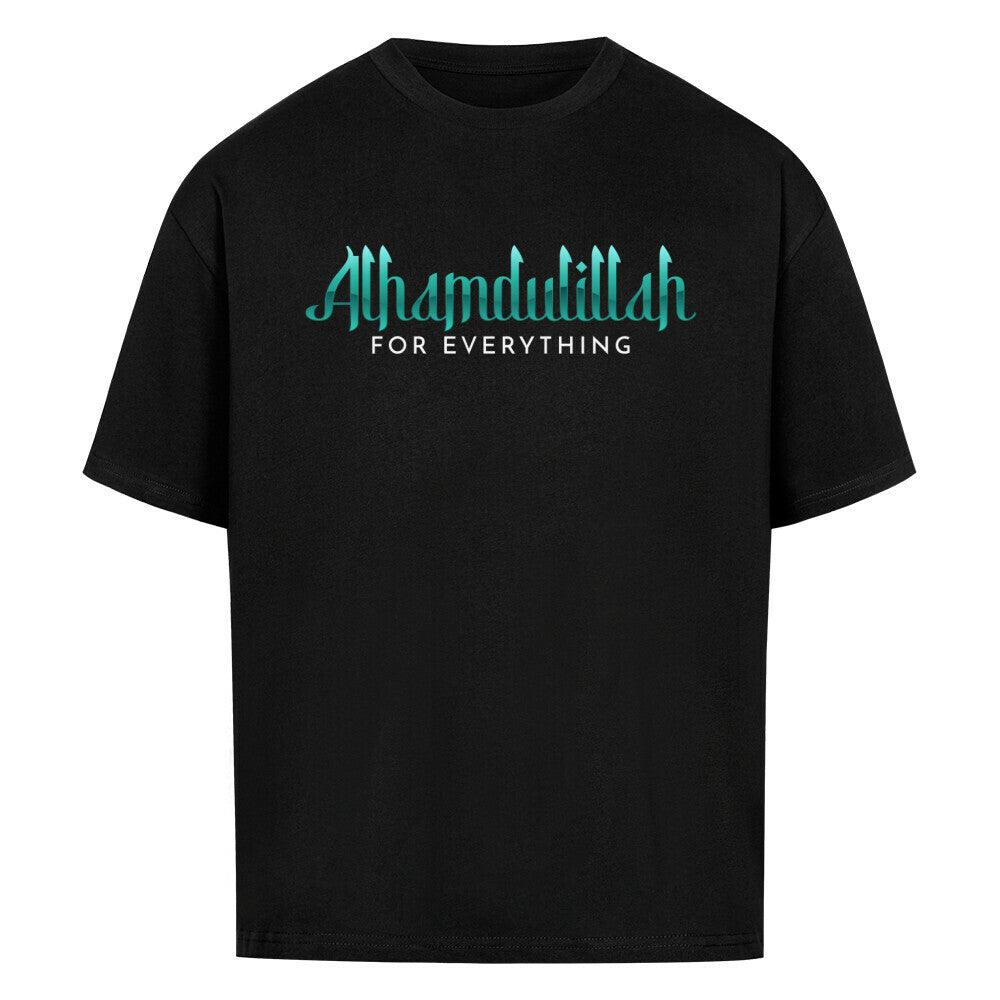 Premium Oversized Shirt Alhamdulillah - Nazariclothing