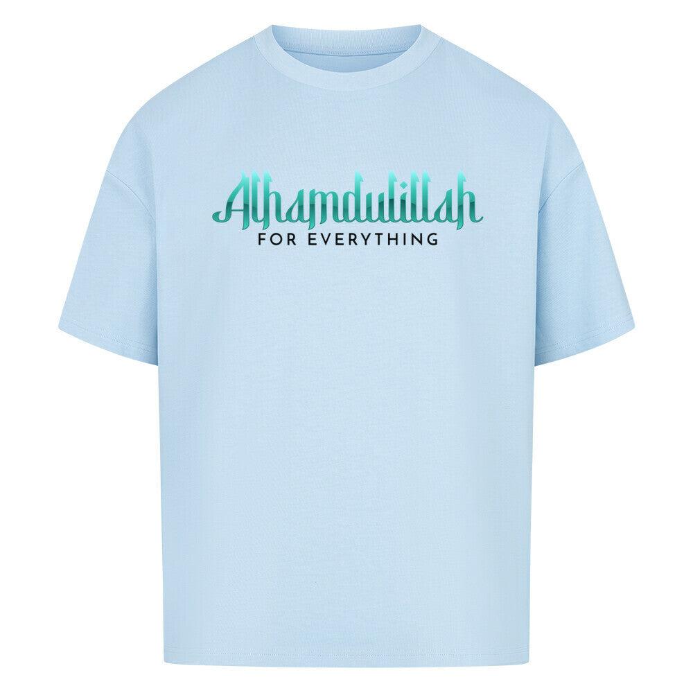 Premium Oversized Shirt Alhamdulillah - Nazariclothing